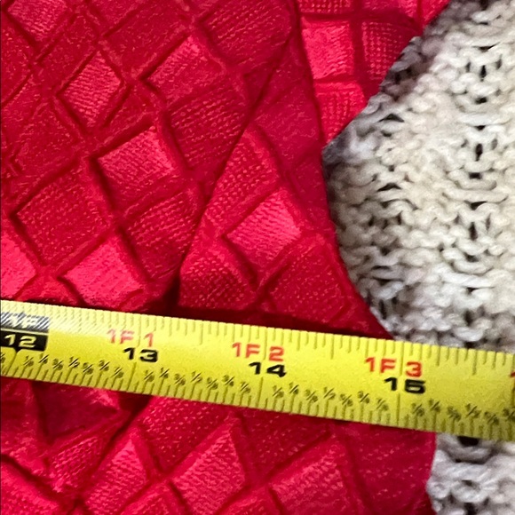 Anthropologie Moulinette Soeurs Short Sleeve Red Dress Size 8P - Picture 11 of 13